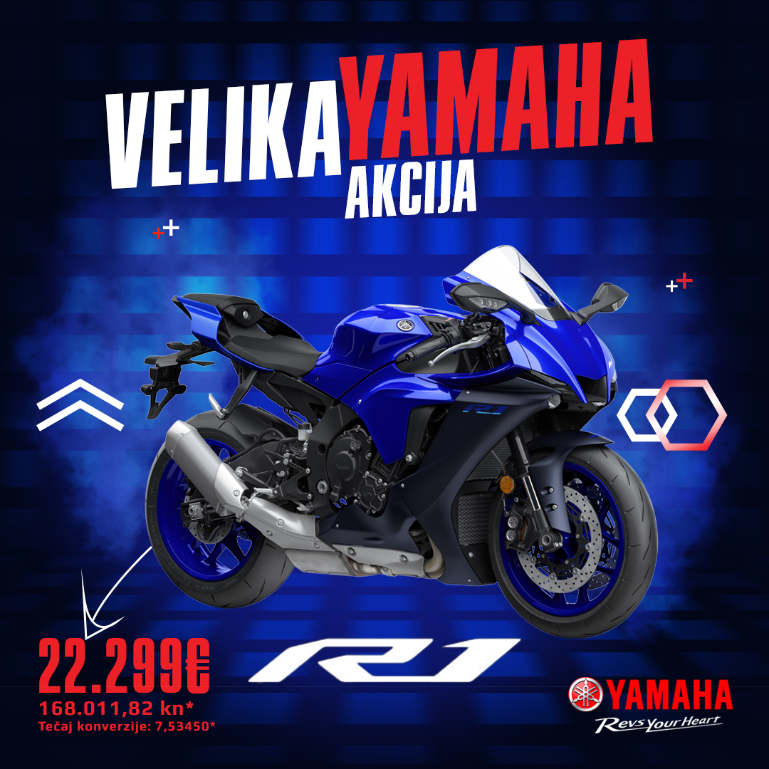 Yamaha akcija R1