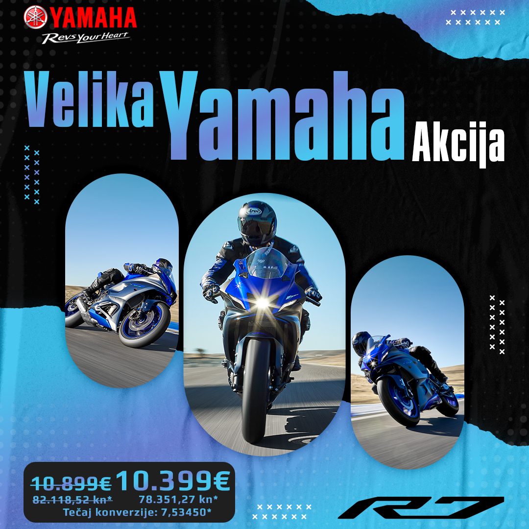 Yamaha akcija R7