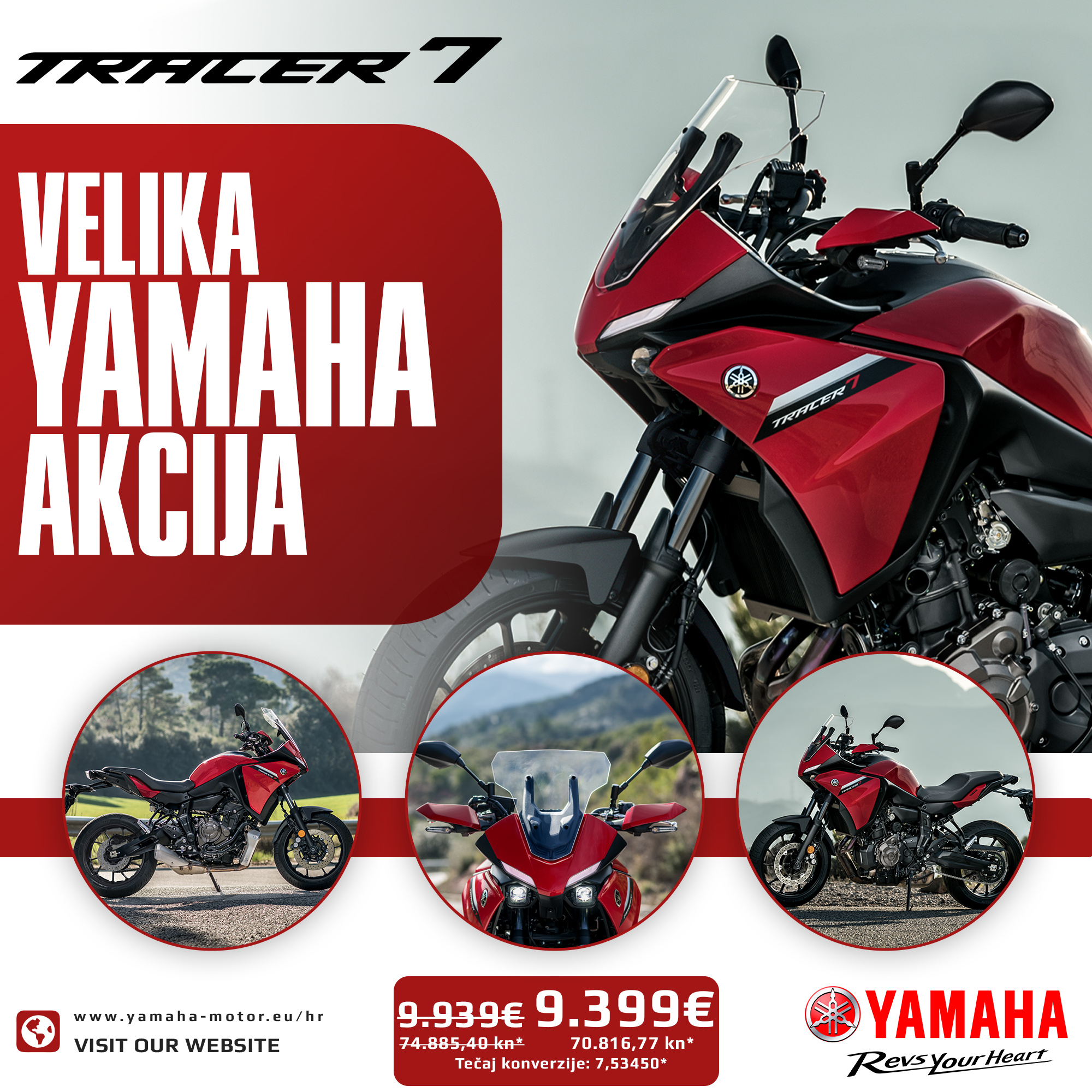 Tracer 7 Yamaha akcija