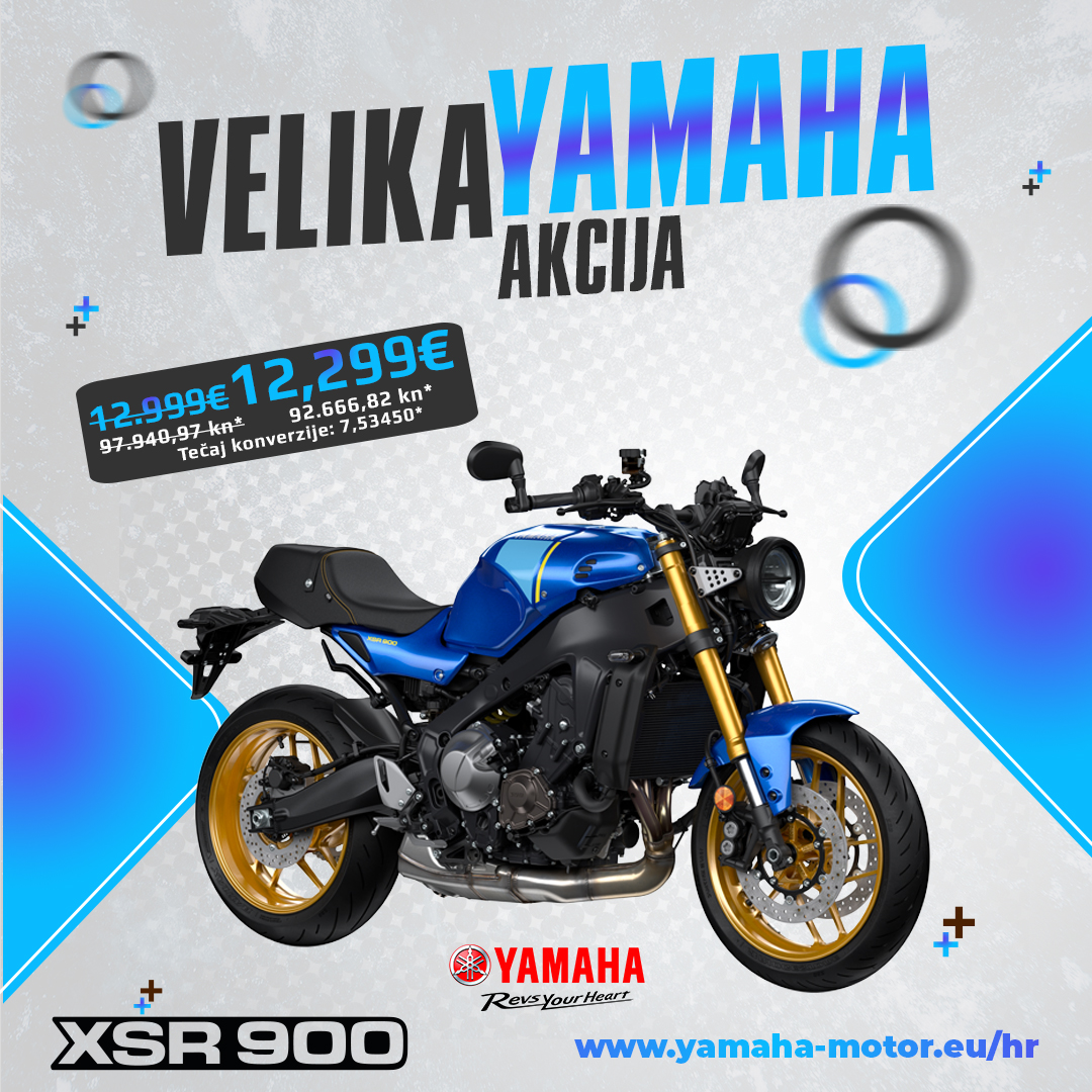 XSR 900 Yamaha akcija